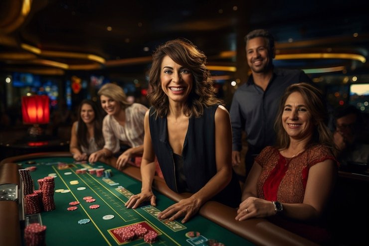 Antarmuka aplikasi komic di layar smartphone menampilkan pilihan permainan live dealer